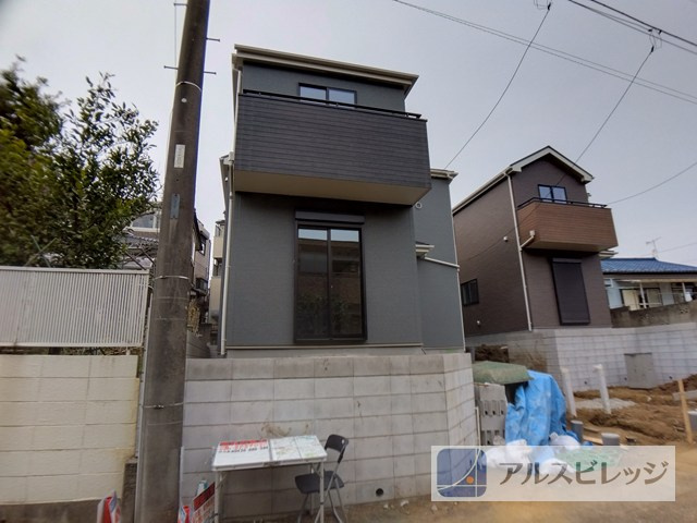 新築/和光市白子3丁目 全3棟 の外観パース|外観のイメージパースです