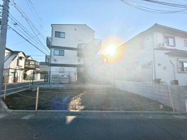 板橋区西台3丁目　建築条件付き売地の外観|現地写真

現地ご見学希望・資料請求などお気軽にお問い合わせ下さい！
03-5990-5201