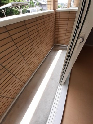 【バルコニー】 | エルハーベン加茂宮Ｂ | お洗濯にも便利なバルコニー付き