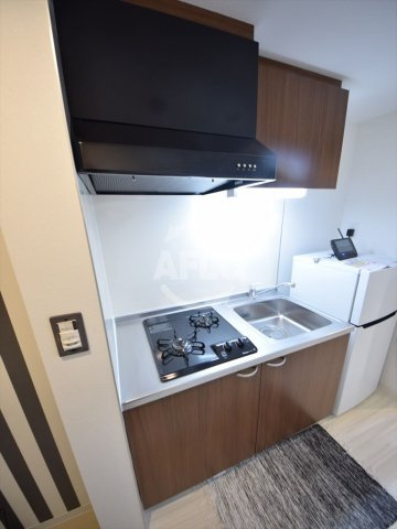 グランエクラ田島のキッチン|グランエクラ田島　2口ガスシステムキッチン