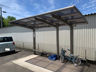 【その他共用部分】 | Mirabell | 屋根付き駐輪場