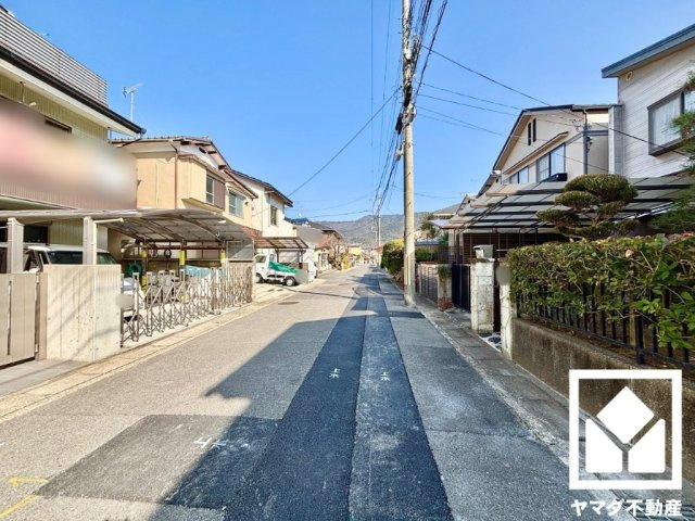 伏見区醍醐御霊ケ下町　1期　1号地の前面道路含む現地写真