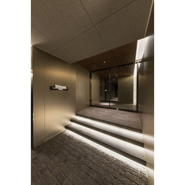 ディームス浦安のエントランス