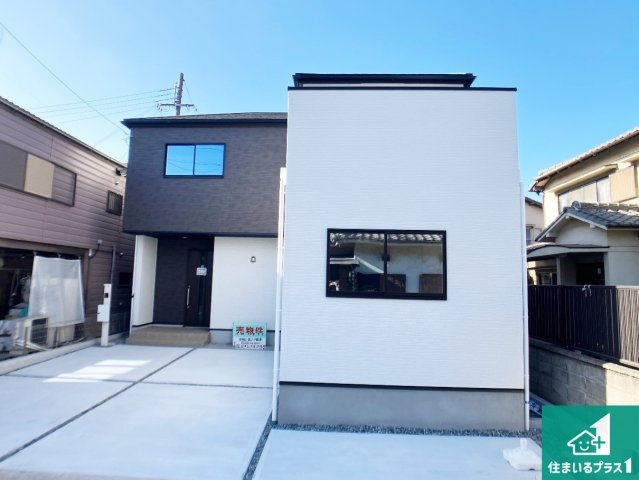 姫路市飾磨区今在家　第1期　新築一戸建ての外観|安心の10年保証！外観を美しく保ち、雨水で汚れを落とします！気になることがありましたら、お気軽にお問い合わせください！