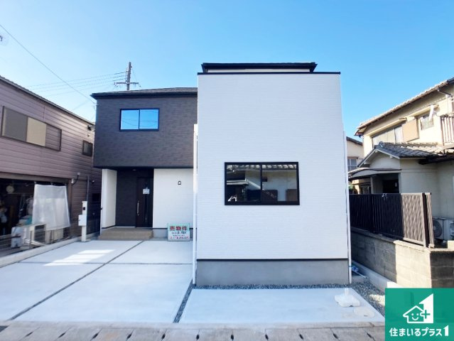 姫路市飾磨区今在家　第1期　新築一戸建ての外観|お客様に長く安心して住んでいだだける事にこだわった家づくり！住んでからのアフターサービスにもしっかりと取り組んでいます！