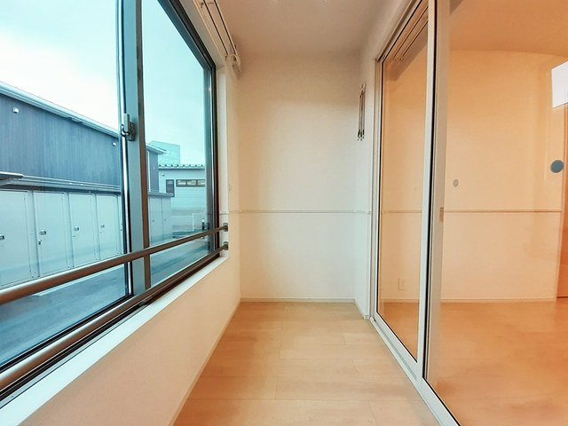 フルール・エトワールⅡのバルコニー