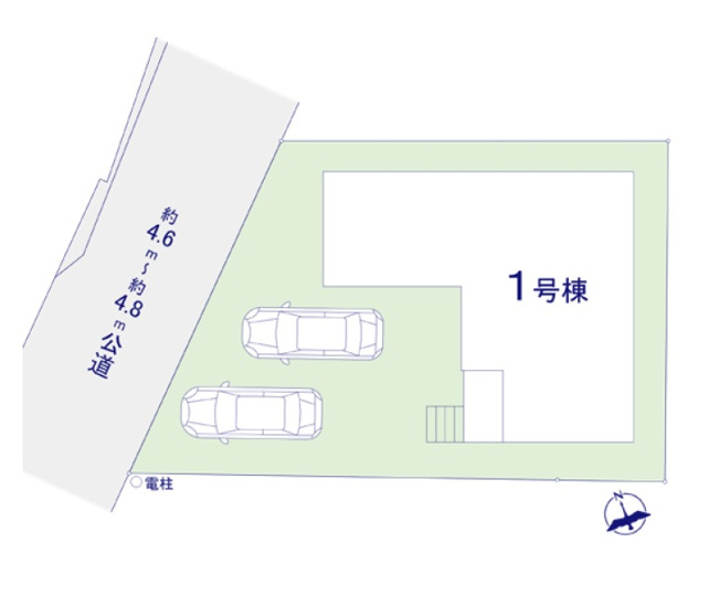 【区画図】 | 福岡市南区鶴田3丁目4期　1号棟（全1棟）【仲介手数料無料・0円】 | 区画図です。