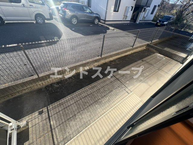 高崎グリーンハイツ Ⅴ　Ｂのバルコニー|高崎、前橋のお部屋探しはエンドスケープまで！お客様の理想お聞かせ下さい♪