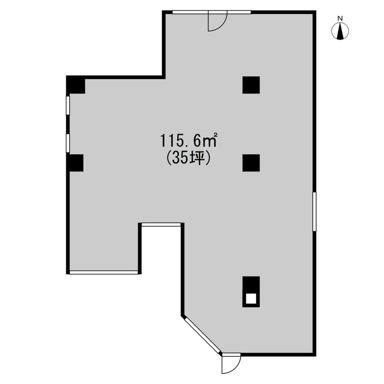 リバーサイドJ1の間取り