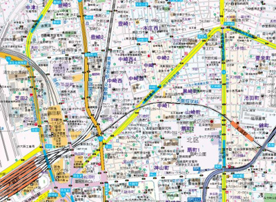 【地図】 | フレアコート梅田