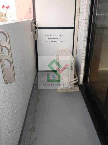 ピアコートTM武蔵関弐番館のバルコニー