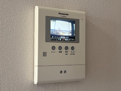 【セキュリティ】 | プランドール・コート | カメラ付インターホン