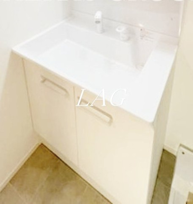 【洗面所】 | ブライトレジデンス青戸 | 独立洗面台です。