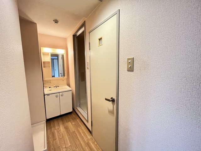 ハイライフ東生駒の独立洗面台