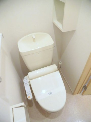 【トイレ】 | ベル　アンジュＡ | シンプルで使いやすいトイレです