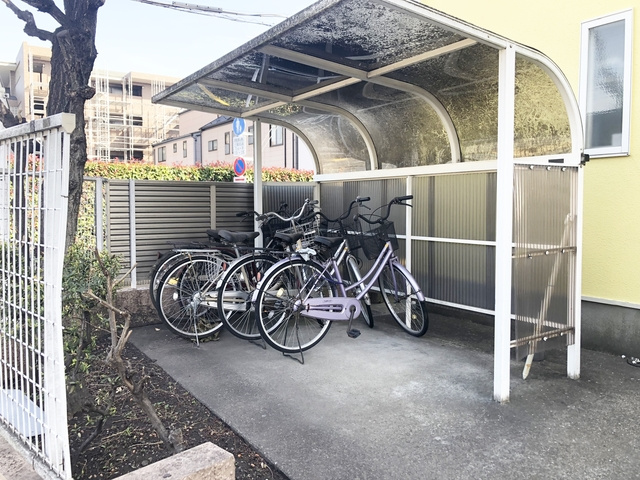 コーポ皆川のその他共用部分|駐輪場です。