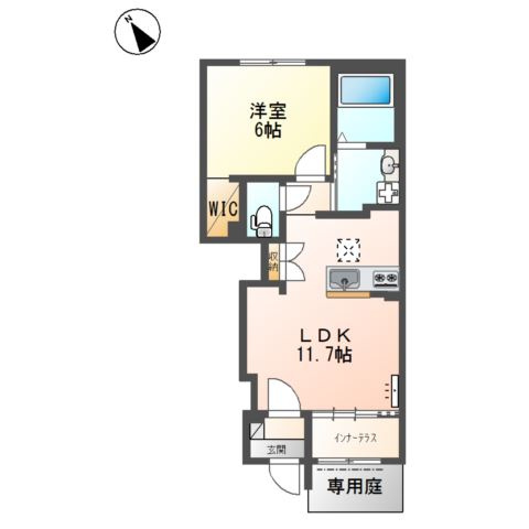 シルフィード　みらくの間取り