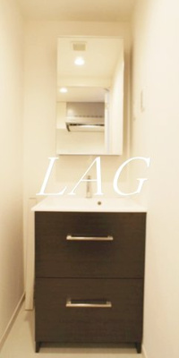 【洗面所】 | リブリ・アルモ | 独立洗面台です。