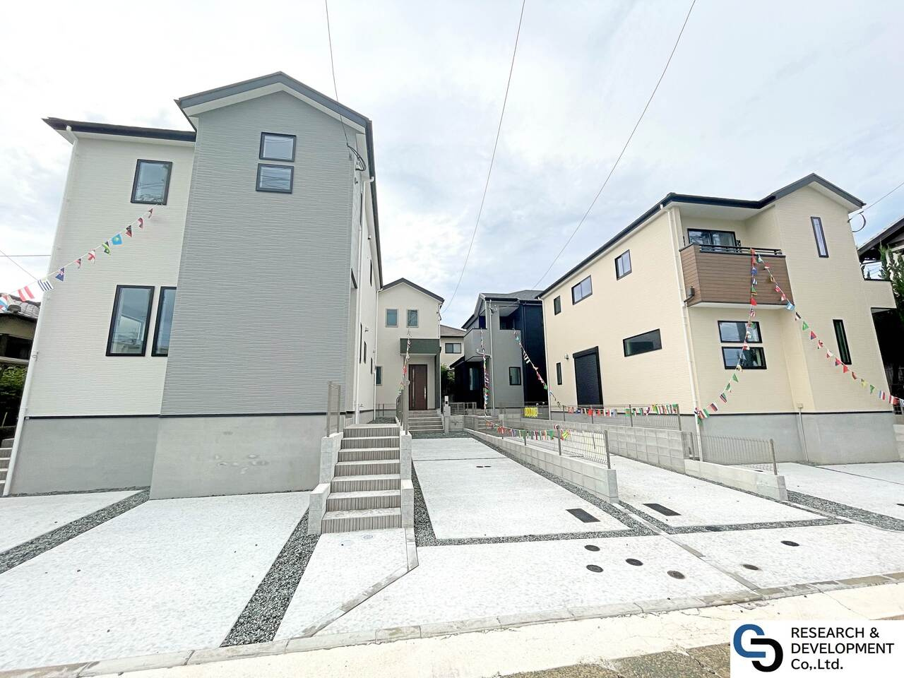 新築戸建　城南区樋井川7丁目2期 1号棟の駐車場|静かで落ち着いた雰囲気の住宅街です☆