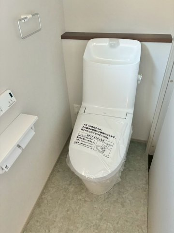 上津町　省令準耐火構造オール電化新築のトイレ