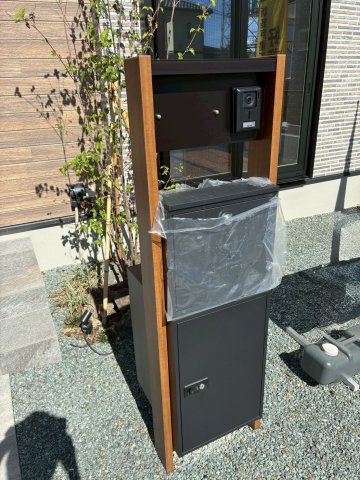 上津町　省令準耐火構造オール電化新築の庭