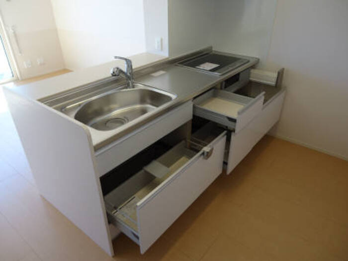 グリーンコートA棟 A棟のキッチン|ｷｯﾁﾝ