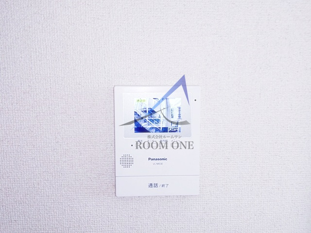 菊坂ハイムのセキュリティ|モニター付きインターホンです。