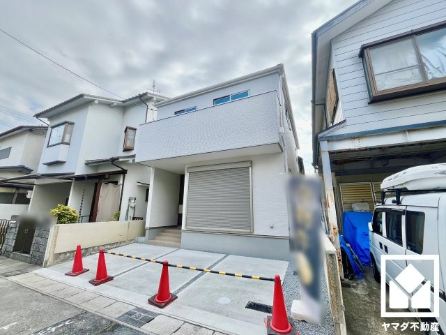 宇治市小倉町蓮池　1期　1号地の前面道路含む現地写真