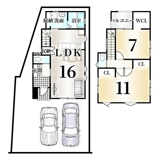 円明寺鳥居前の間取り