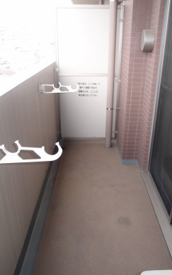 プレール・ドゥーク文京茗荷谷のバルコニー