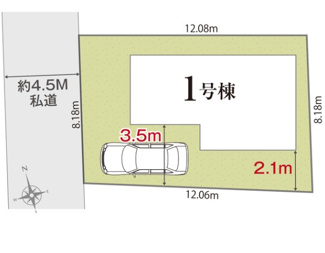 【区画図】 | 立川市砂川町７丁目　仲介手数料無料