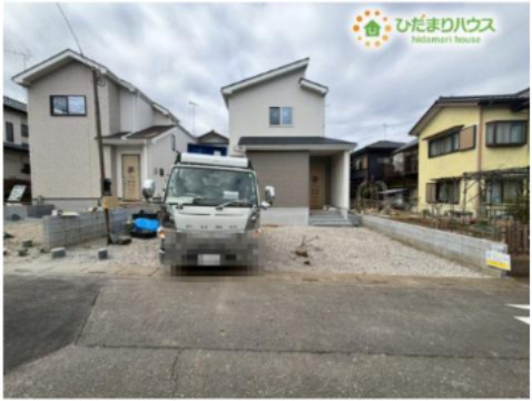 嵐山町むさし台3丁目　新築一戸建て　いろどりアイタウン　01の前面道路含む現地写真