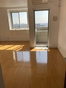 ランドゥール久留米セントラルステージの居間・リビング|使いやすいリビングです