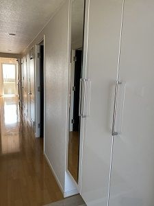 ランドゥール久留米セントラルステージの収納|大きなものも収納できそうです