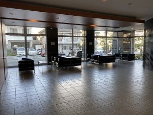 ランドゥール久留米セントラルステージのロビー