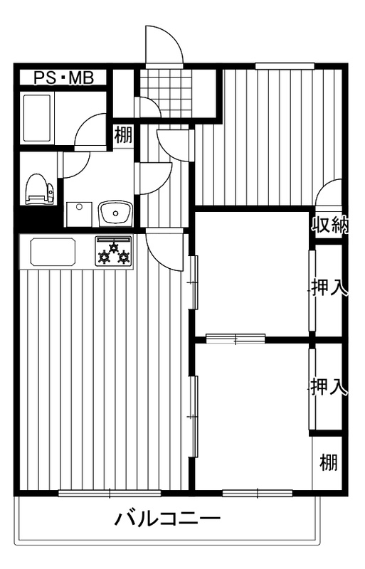 プラザ翠光の間取り