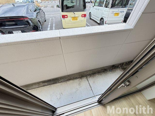 Masuemon Ⅱ番館のバルコニー