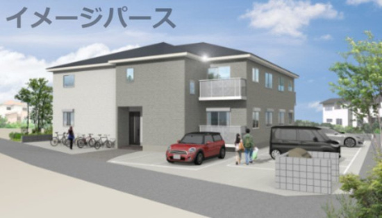 Maison Calmaの外観|★新築★南向き★2人入居可★都市ガス★オートロック★追炊き★