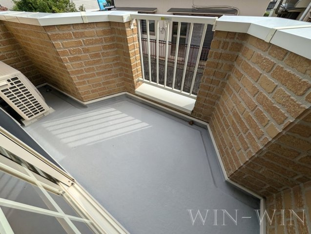 フリーデ ミッテ Aのバルコニー