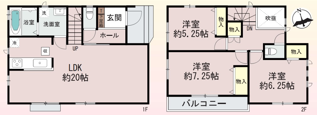 明石市大久保町西島の間取り