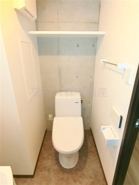 GRAN PASEOグランパセオ蒲田Ⅱのトイレ|温水暖房便座付きトイレ