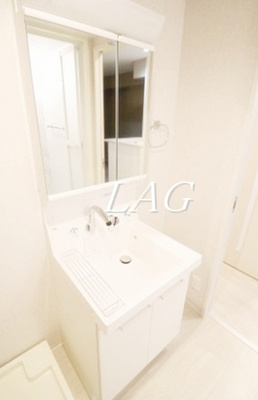 【洗面所】 | ハーベスト東市川 | 洗面台です。