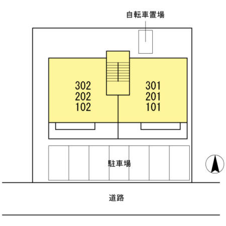 グランツの区画図
