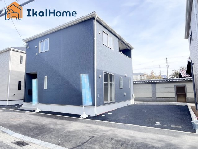 神戸市西区大沢第1　2号棟　新築戸建の外観|【ホームページに現地動画掲載中】●年中無休：当日予約可●お車並列で2台駐車可!広々南西向バルコニー！