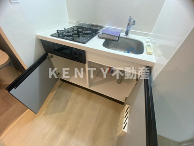 【キッチン】 | レジディア蒲田Ⅱ | コンパクトなキッチンで掃除もラクラク