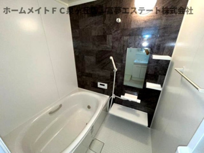 【浴室】 | アサヒレジデンス | ※イメージ　同物件別号室の写真