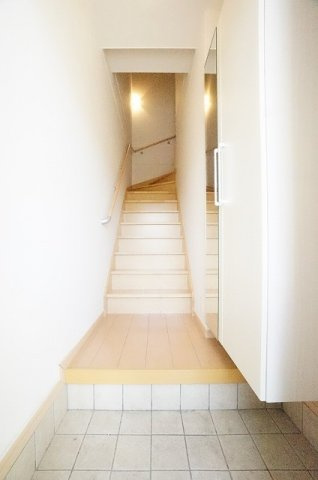 ピアッツア　メゾンの玄関