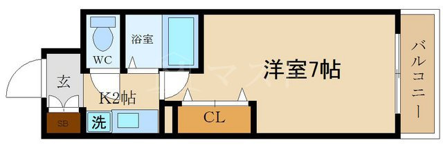 エスリード本町の間取り