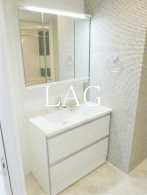 【洗面所】 | パステル・リオン | 洗面台です。