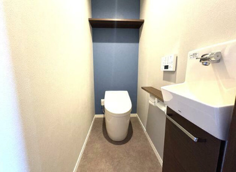 サンパーク松江城テラス　のトイレ|清潔感のあるトイレです